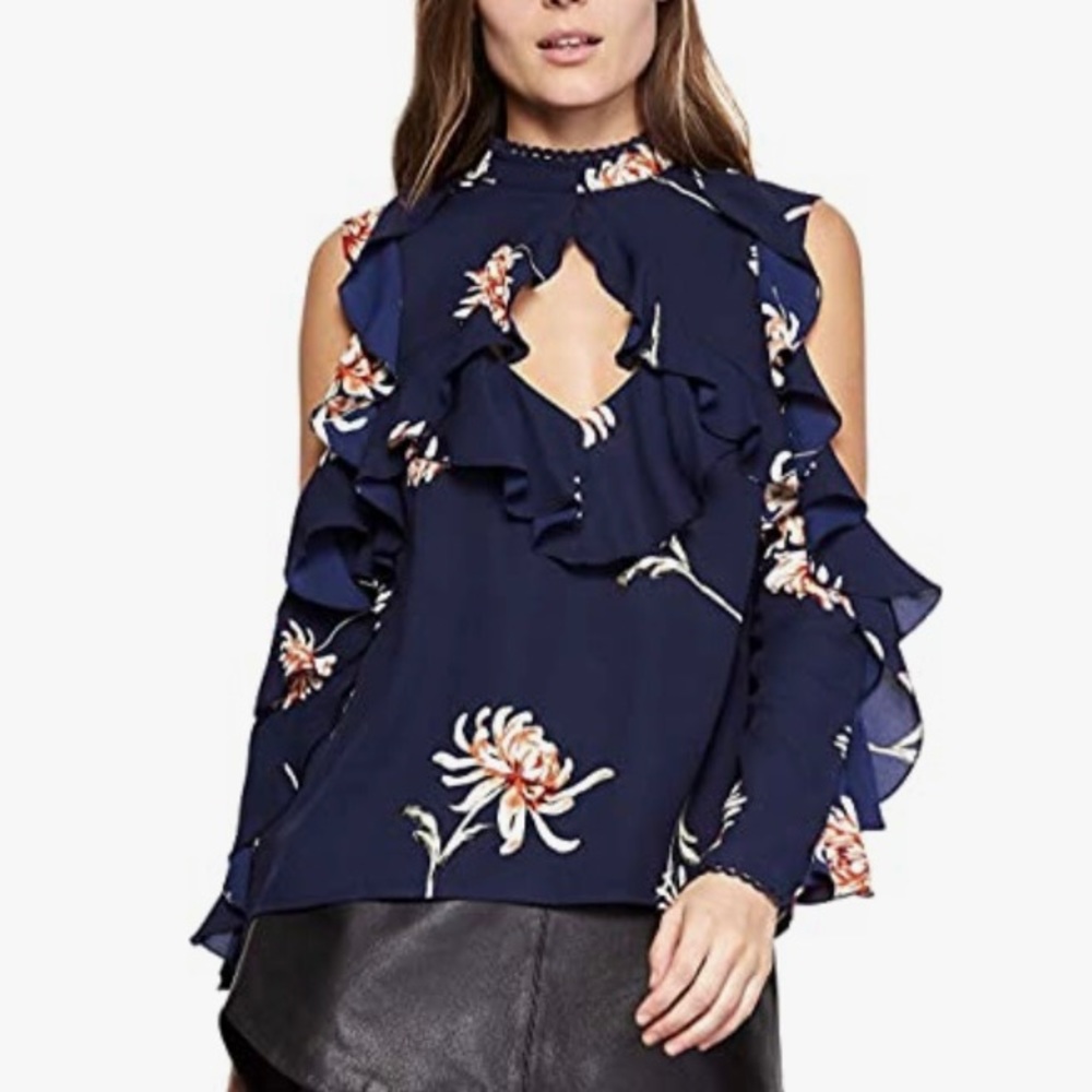 BB Dakota Santa Monica Floral Blouse